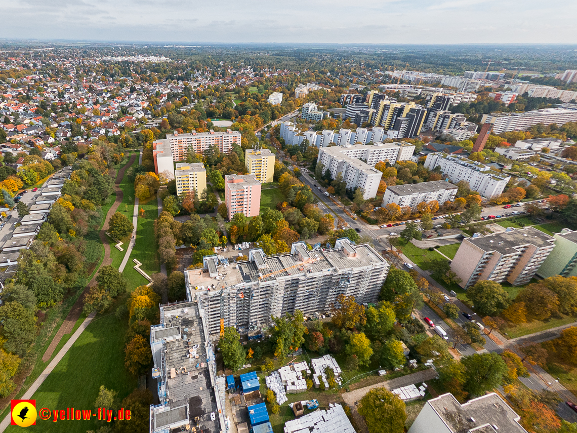13.10.2022 - Fassadensnaierung am Karl-Marx-Ring 11-21